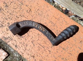 Antique Vintage Washington Stove Cast Iron Handle Tool Part photo