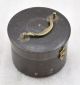 1850s Indian Antique Hand Carved Lacquer Painted Wooden Kum Kum Powder Tika Box India photo 3