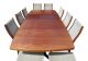 Danish Drylund Rosewood 1960s Double Extending Dining Table,  Boardroom L81 