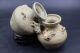 China Yue Kiln Old Porcelain Single Glaze - - Cattle Head Tank - - A Pair Pots photo 2