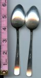 2 Camellia Teaspoon By Gorham Sterling Silver 5 - 7/8 Inch Tea Spoons Flatware & Silverware photo 2