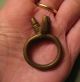 Senufo Ivory Coast Bronze/brass Divination Ring Fertility 19th - 20th C Jewelry photo 2