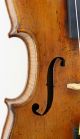 Very Old 18th Century Antique French Violin,  Ready To Play,  Tone String photo 9