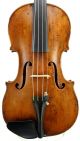 Very Old 18th Century Antique French Violin,  Ready To Play,  Tone String photo 1