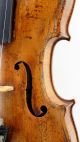 Very Old 18th Century Antique French Violin,  Ready To Play,  Tone String photo 8