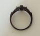 19th To 20th C Bronze Ring With Open Work 494 Other Antiquities photo 4