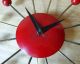 Snider Mid Century Wood Ball Wall Clock Atomic Eames Herman Miller Mid-Century Modernism photo 1