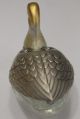 Wako Mandarin Duck Glass & Silver Seasoning Container Ginza Japanese Other Japanese Antiques photo 5