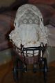 Victorian Style Brown Wicker Doll Buggy/ Carriage. Baby Carriages & Buggies photo 3