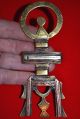 Tuareg Metal Veil Weight - Assrou N ' Swoul Key Thrown Over The Shoulder,  Niger Other African Antiques photo 1