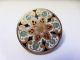 Antique French Champleve Enamel Button Buttons photo 2