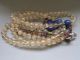 Ancient Chinese Crystal Bead Mandarin Court Necklace Long 47 Inch Necklaces & Pendants photo 2