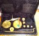 Miniature Brass Jeweles Gold Scale 10 Grams - Case Travelers India Vintage Scales photo 1