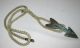 Antique Vintage Bronze Swordfish Tuna Harpoon With Rope Cable Harpoons photo 4