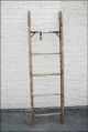 Vtg Wood Ladder Shelf 5 Step Wall Decor Primitive Loft Shabby Rustic Chic Wooden Primitives photo 4