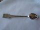 Columbia 900 Sterling With Turquise Stone Souvinier Spoon - 4 3/8 