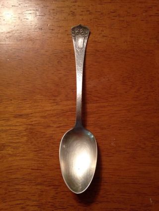 Antique Vintage Rogers 1881 A1 Silverplate Plymouth Soup Spoon photo