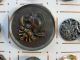 13 Vintage & Antique Buttons Brass & White Metal Midieval Pictures Victorian Buttons photo 9