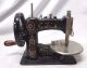 Antique 1920s Stitchwell Small Child ' S Toy Sewing Machine W/ Clamp & Box Sewing Machines photo 1