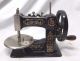 Antique 1920s Stitchwell Small Child ' S Toy Sewing Machine W/ Clamp & Box Sewing Machines photo 4