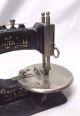 Antique 1920s Stitchwell Small Child ' S Toy Sewing Machine W/ Clamp & Box Sewing Machines photo 7