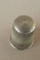 Antique French Grapevine Leaves Band Sterling Silver Thimble Thimbles photo 3