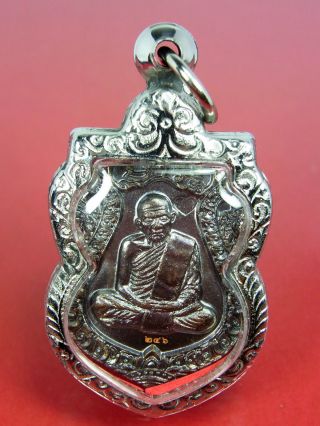 Thai Buddha Rian Samao Lp Tim Wat Rahanrai Thai Amulet photo