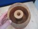 Vintage Hat Block Form - A - 1 Woodworkings Los Angeles Solid Wood Mold Millinery Industrial Molds photo 4