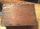 Wonderful 19th Century Wooden Wall Box Primitives photo 7