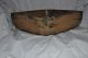 Very Lg Primitive Square Wooden Wood Bowl Grungy Old Wheat Color Country Decor Primitives photo 6
