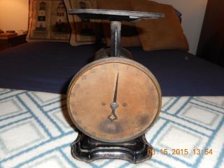 Very Old American Family Scale - With Up To 23 Pounds Weighting Capabilities photo