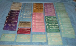 Vintage Putnam Fadeless Dyes Tints 11 Different Colors 43 Packages Country Store photo