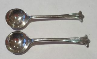 Attractive Salt Spoons By Robert Pringle photo
