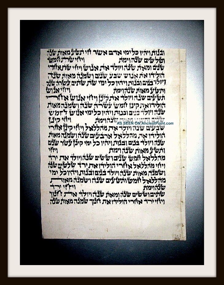 Thora - Handwriting,  Sheep - Skin,  Ben Esra Synagogue,  Master Fathers Of Israel,  1450 Middle Eastern photo