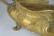 Antique Solid Brass Ornate Victorian Planter/cooler/jardiniere Tin Insert Metalware photo 8