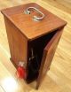 Antique Henry Crouch Brass Microscope 8554.  Mahogany Box,  Lenses, Microscopes & Lab Equipment photo 5