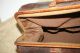 Antique Vintage Leather Doctor Style Satchel Bag Valise Luggage Suitcase Doctor Bags photo 8