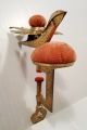 Vintage/antique? Traum Sewing Bird - Two Velvet Pin Cushions - A Third Hand. Tools, Scissors & Measures photo 2