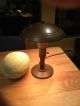 Mid Century Brass Flying Saucer Dome Mushroom Desk Lamp Mid-Century Modernism photo 2