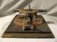 Antique 1888 Odell Typewriter With Wood Case - For Restoration Typewriters photo 6