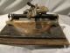 Antique 1888 Odell Typewriter With Wood Case - For Restoration Typewriters photo 7