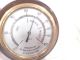 Vintage Hardwood & Brass Hygrometer - Percentage Of Relative Humidity - Germany Compasses photo 2