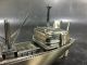 Vintage Cargo Vessel Ship Factory Presentation Launching Display Model Metal E77 Model Ships photo 7