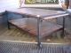 Industrial Shop Cart Steampunk Repurpose Table Legs Cast Iron Wheels Parts Only Parts & Salvaged Pieces photo 3