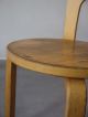 1940s Vintage Model 66 Chair Alvar Aalto For Artek Finland Bent Plywood 1900-1950 photo 1
