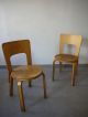 1940s Vintage Model 66 Chair Alvar Aalto For Artek Finland Bent Plywood 1900-1950 photo 4