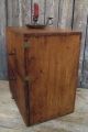 Rare Antique Wood Storage Cupboard Cabinet Cubby Slots Drawers Aafa Nr Primitives photo 10