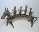 Antique Vintage Mali West African Dogon Bronze Horse Riders Sculpture Ashanti ? Sculptures & Statues photo 1