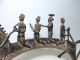 Antique Vintage Mali West African Dogon Bronze Horse Riders Sculpture Ashanti ? Sculptures & Statues photo 4