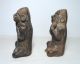 Peru Moche Mochica Chimu Black Pottery 2 Figures Unknown Age Pre Columbian ? Latin American photo 7